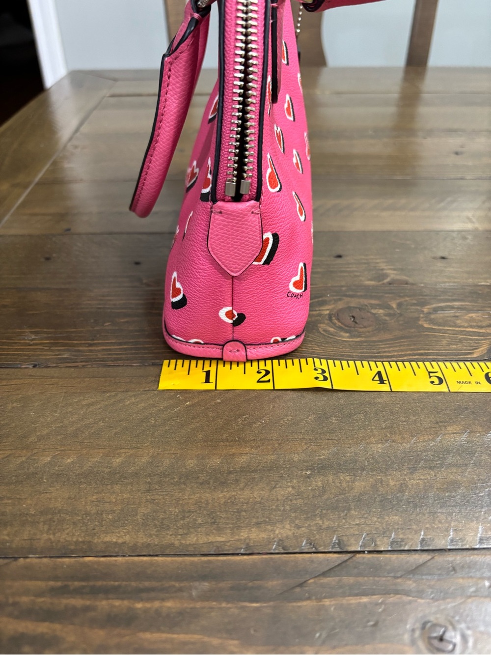 Coach Mini Cora Domed Satchel - Picture 11 of 12